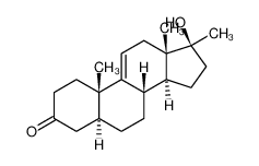 17-hydroxy-10,13,17-trimethyl-2,4,5,6,7,8,12,14,15,16-decahydro-1H-cyclopenta[a]phenanthren-3-one