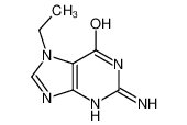 19530-88-2 structure, C7H9N5O