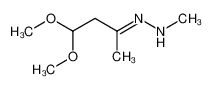 4,4-Dimethoxy-butan-2-on-methylhydrazon 5744-64-9
