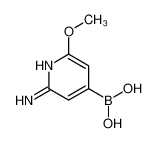 (2-amino-6-methoxypyridin-4-yl)boronic acid 1225222-02-5