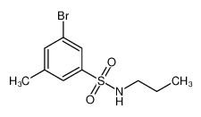3-Bromo-5-methyl-N-propylbenzenesulfonamide 1020252-89-4