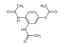 1,2-diacetamido-4-acetoxybenzene 75258-07-0