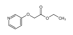 ethyl 2-pyridin-3-yloxyacetate 18342-98-8