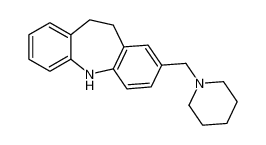 3-(piperidin-1-ylmethyl)-6,11-dihydro-5H-benzo[b][1]benzazepine 64097-56-9