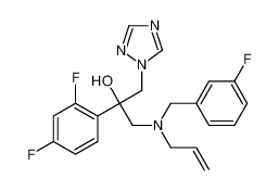 2-(2,4-difluorophenyl)-1-[(3-fluorophenyl)methyl-prop-2-enylamino]-3-(1,2,4-triazol-1-yl)propan-2-ol 1155361-01-5