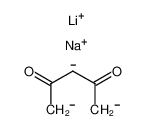 56580-16-6 structure, C5H5LiNaO2-