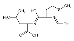 (2S)-2-[[(2S)-2-formamido-4-methylsulfanylbutanoyl]amino]-4-methylpentanoic acid 18321-99-8