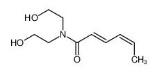 88974-13-4 N,N-bis(2-hydroxyethyl)hexa-2,4-dienamide