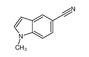 1-methylindole-5-carbonitrile 91634-11-6
