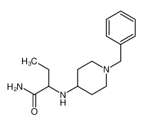 2-[(1-benzylpiperidin-4-yl)amino]butanamide 84196-17-8