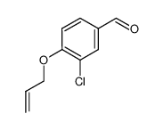 3-chloro-4-prop-2-enoxybenzaldehyde 58236-91-2