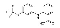 2-[3-(trifluoromethylsulfanyl)anilino]benzoic acid 40942-28-7