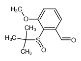 2-tert-butylsulfinyl-3-methoxybenzaldehyde 1026136-90-2
