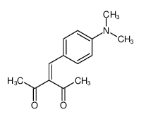 3-[[4-(dimethylamino)phenyl]methylidene]pentane-2,4-dione 63053-27-0