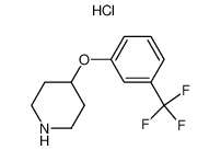 4-(3-三氟甲基苯氧基)-哌啶盐酸盐