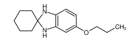 5-propoxy-1,3-dihydrospiro[benzo[d]imidazole-2,1'-cyclohexane] 172362-91-3