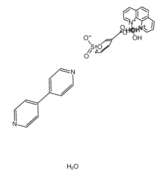1258790-84-9 [Mn(3-sulfobenzoate)(1,10-phenanthroline)(H2O)3](4,4'-bipyridine)*H2O