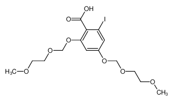 132260-57-2 structure, C15H21IO8