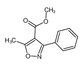 methyl 5-methyl-3-phenyl-1,2-oxazole-4-carboxylate 2065-28-3