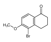 5-bromo-6-methoxy-3,4-dihydro-2H-naphthalen-1-one 26231-23-2
