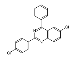 49797-11-7 6-chloro-2-(4-chlorophenyl)-4-phenylquinazoline