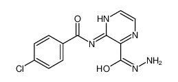 4-chloro-N-[3-(hydrazinecarbonyl)pyrazin-2-yl]benzamide 91961-77-2