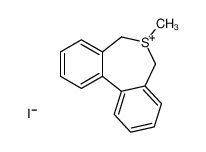 6-methyl-5,7-dihydrobenzo[d][2]benzothiepin-6-ium,iodide 109561-74-2