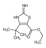 ethyl 2-amino-4-tert-butyl-1,3-thiazole-5-carboxylate 78968-26-0