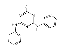 6-chloro-2-N,4-N-diphenyl-1,3,5-triazine-2,4-diamine 1973-09-7