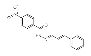 N-(cinnamylideneamino)-4-nitrobenzamide 7462-08-0