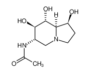 N-[(1S,6S,7R,8R,8aR)-1,7,8-三羟基辛氢-6-吲哚嗪基]乙酰胺