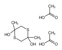126661-40-3 acetic acid,2,5-dimethyl-1,4-dithiane-2,5-diol