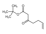 tert-butyl 3-oxohept-6-enoate 87894-21-1