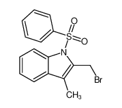 1-(benzenesulfonyl)-2-(bromomethyl)-3-methylindole 164261-56-7