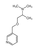 102206-61-1 N,N-dimethyl-1-(pyridin-3-ylmethoxy)propan-2-amine