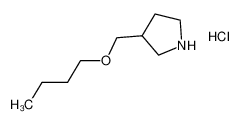 3-(Butoxymethyl)pyrrolidine hydrochloride