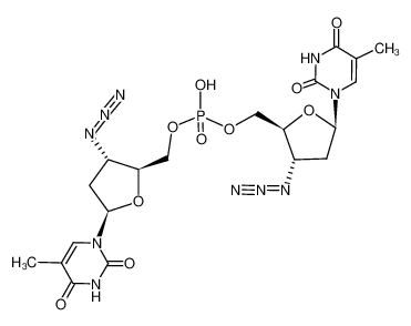 121135-54-4 bis(3'-azido-3'-deoxy-5'-thymidinyl) phosphate