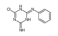 6-chloro-2-N-phenyl-1,3,5-triazine-2,4-diamine 16007-72-0