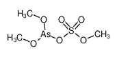 dimethoxyarsenic methyl sulfate 80398-42-1