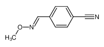 (E)-4-cyanobenzaldehyde O-methyloxime 87861-01-6