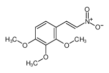 1,2,3-trimethoxy-4-[(E)-2-nitroethenyl]benzene 4668-08-0