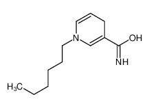 1-hexyl-4H-pyridine-3-carboxamide 92642-16-5