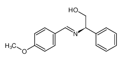 (R)-N-(p-Methoxybenzylidene)-2-amino-2-phenylethanol 85803-46-9