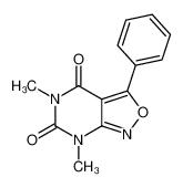 5,7-dimethyl-3-phenyl-[1,2]oxazolo[3,4-d]pyrimidine-4,6-dione 65183-49-5