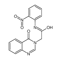 N-(2-nitrophenyl)-2-(4-oxoquinazolin-3-yl)acetamide图片