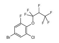 5-bromo-2-[1-[2-(4-bromo-2-chloro-6-fluorophenyl)-1,1,2,3,3,3-hexafluoropropoxy]-1,1,2,3,3,3-hexafluoropropan-2-yl]-1-chloro-3-fluorobenzene