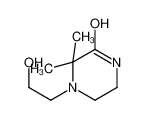 4-(2-hydroxyethyl)-3,3-dimethylpiperazin-2-one 22492-72-4