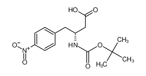 Boc-(R)-3-amino-4-(4-nitrophenyl)-butyric acid 219297-12-8