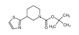 tert-butyl 3-(1,3-thiazol-2-yl)piperidine-1-carboxylate