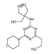2-(羟基甲基)-2-((4-(4-吗啉基)-6-丙基-1,3,5-三嗪-2-基)氨基)-1,3-丙烷二醇